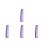 4Pz Pettine Clown Oversize Viola Per Performance E Partite in 7