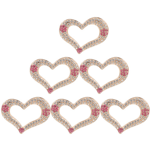 30Pz Decorazioni Cuore Applique in Cristallo E Per Scarpe E 2