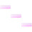 3Pz Copritastiera Sottile Rosa in Silicone Per Notebook 13/15 9