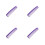 4Pz Pettine Clown Oversize Viola Per Performance E Partite in 8