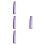 4Pz Pettine Clown Oversize Viola Per Performance E Partite in 6