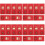 24Pz Buste Rosse Eleganti Regalo Capodanno 2025 7