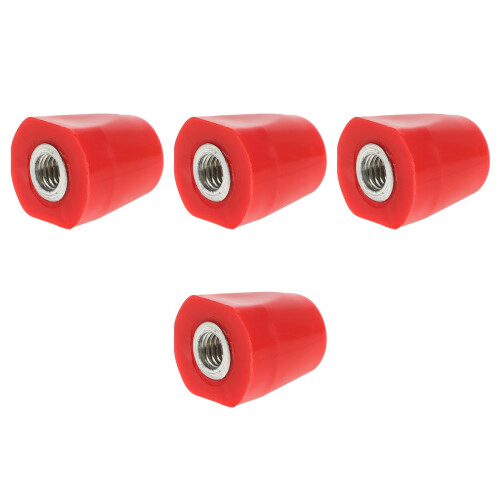 4Pz Dado Rosso Resistente Per Parti E Schermatura Casa 2