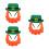 3Set Set St.patrick Feltro Con Barba Adesiva 6