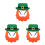 3Set Set St.patrick Feltro Con Barba Adesiva 7