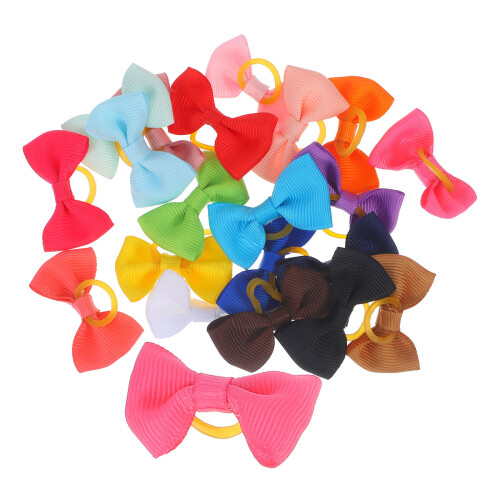 60Pz Elastici Con Fiocco Per E Ragazze 1