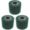 3Pz Dischi Lucidatura Per Trapano Verde Per E Piccole 3