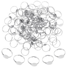 500Pz Ring Blank in Per Gioielli E Progetti Creativi DIY