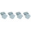 4St Snack Bento Box Silicone Met 4 Vakken 6
