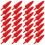 200St Rood Plastic Voor Sneeuwman DIY Kerstversiering 1