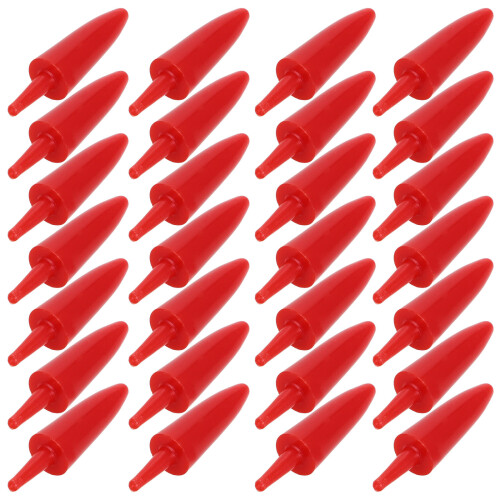 200St Rood Plastic Voor Sneeuwman DIY Kerstversiering