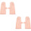 2Paia Protettivi Uv Rosa Fingerless Per Manicure E Bellezza 7