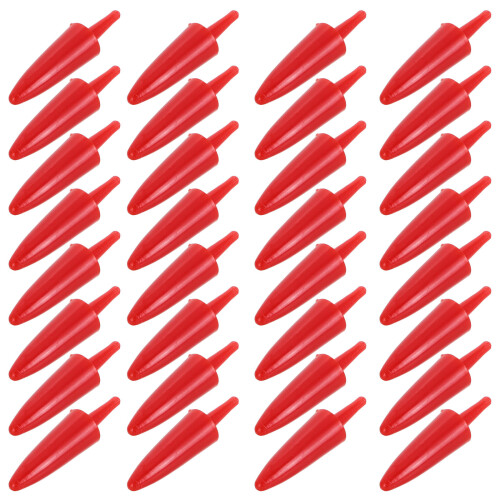 200St Rood Plastic Voor Sneeuwman DIY Kerstversiering 1