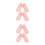 4Pares Pés Femininos Rosa Plástico Para De 9