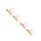 4St Wit Konijn Haarclip Snap Haarspelden Voor 4