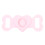 2Pcs Pink Pet Protector Silicone Cover for Tracking Collar 2