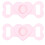 2Pcs Pink Pet Protector Silicone Cover for Tracking Collar 6