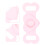 2Pcs Pink Pet Protector Silicone Cover for Tracking Collar 10
