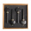 8St Cello Stem Knoppen Set Zwarte Ebony Afwerking 2