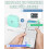 Effortless Customization Label Makers Machine, Bluetooth Label Printer with Portable Design for High-Quality Inkless Printing at Home Office School, 4