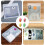 Adhesive Stickers for Permanent Marker, Color Coding Labels with Writeable Surface, Inventory Management Tools, Craft Projects, 2000 Strong Adhesive 2
