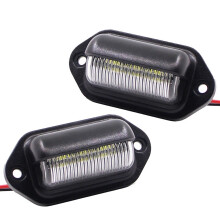 Éclairage de plaque d'immatriculation en saillie, étanche et longue durée de vie, pour SUV et fourgonnettes, facile à installer, avec puces LED