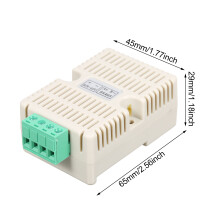 Transmetteur de température et humidité RS485 WTR10-E, capteur industriel Modbus