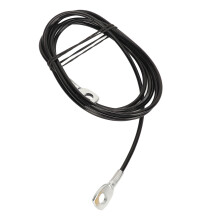 Langlebiger 5 mm Fitness-Gegengewichtskabel für Kraftzug-System, 2,5 Meter lang