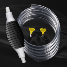 Kit de pompe siphon manuelle portable pour l'essence, l'eau, avec tube de 1,5 m