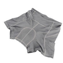 Women's Cycling Underwear 3D Silicone Shockproof Shorts Gray for Biking