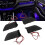 4 pezzi di luci LED per Highlander 2020-2024 blu scuro 11