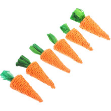 18Stk Nagerkauspielzeug Orange Für Hamster Meerschweinchen