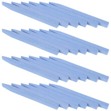 144Stk Dualseitige Nagelfeilen Aus Quarz Blau Für Und Maniküre