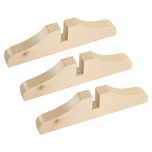 12Stk Strapazierfähige Holz Raumteiler Befestigung Beige Für Zuhause