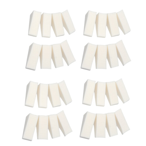 64Stk Weißer Make-Up Nail Art Maniküre Tool