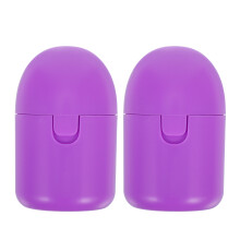 10Stk Kompakte Menstruationsbecher Box Lila Aus PP, Ideal Für