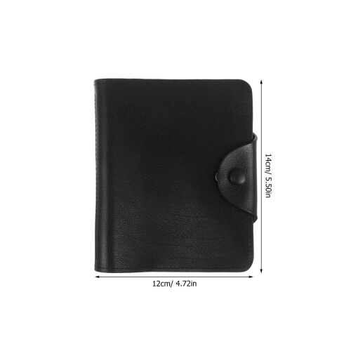 3Stk Leder Kartenhalter Herren Bifold Wallet Mit Stauraum 2