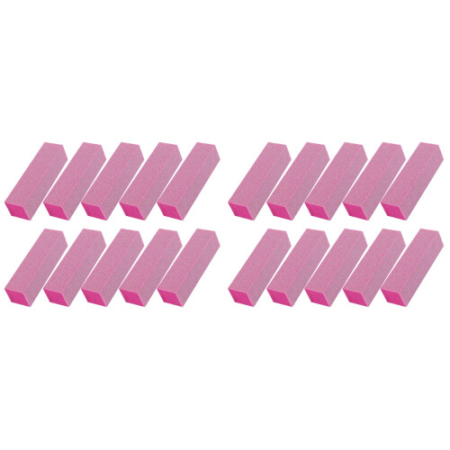 20Stk Pink Nagelbuffer Nail Tool Für Und Polieren 1