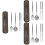 3Sets Lichtgewicht Zwart Camping Set Met Stokjes 6