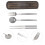 3Sets Lichtgewicht Zwart Camping Set Met Stokjes 10