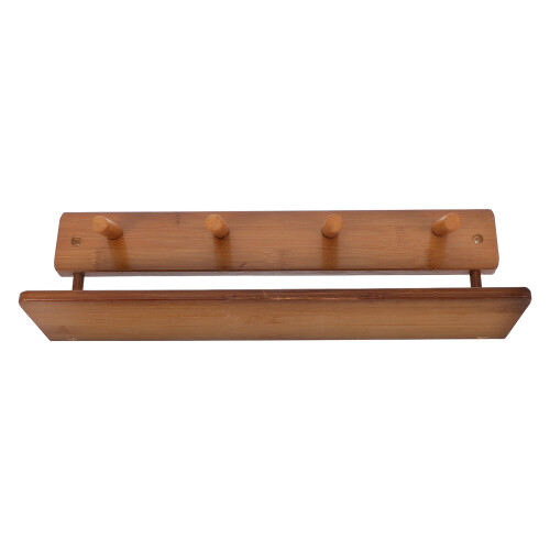 2St Wandkapstok Hout Boho Stijl Plaatsbesparend En 1