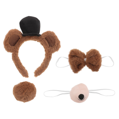 12Stk Kopfschmuck Mit Fliege Für Tierkostüm 1