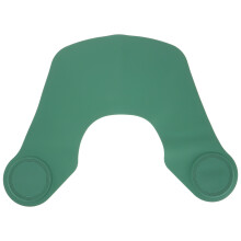 3Stk Flexibler Silikon Haarschneidekragen Salon Equipment Grün
