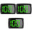 3Stk Universal Auto Head-Up Display Schwarz Digitaler Speedometer 5