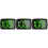 3Stk Universal Auto Head-Up Display Schwarz Digitaler Speedometer 6