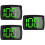 3Stk Universal Auto Head-Up Display Schwarz Digitaler Speedometer 9