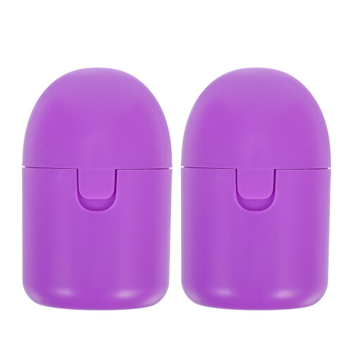 10Stk Menstruationstassen Box PP, Lila Organizer Für