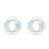 2Stk Holz Wandornament Mediterraner 9