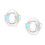 2Stk Holz Wandornament Mediterraner 3