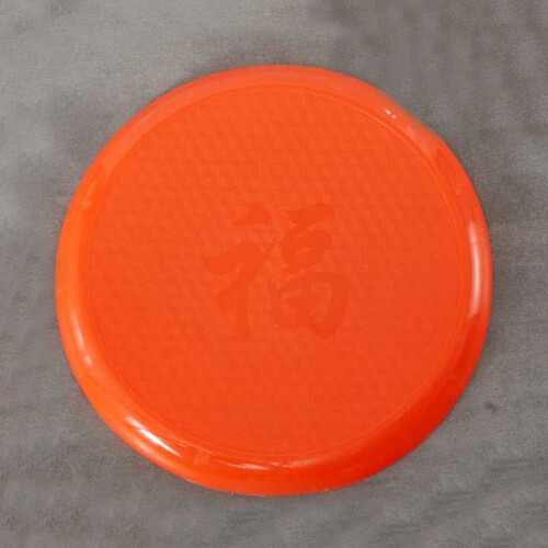 5Stk Kunststoffsitz Barstuhl Sitzteil Orange Robust 2
